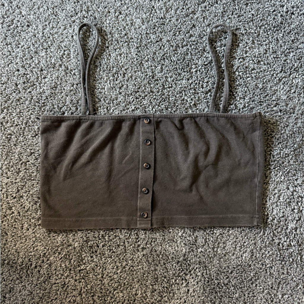 John Galt Brown Tank Top